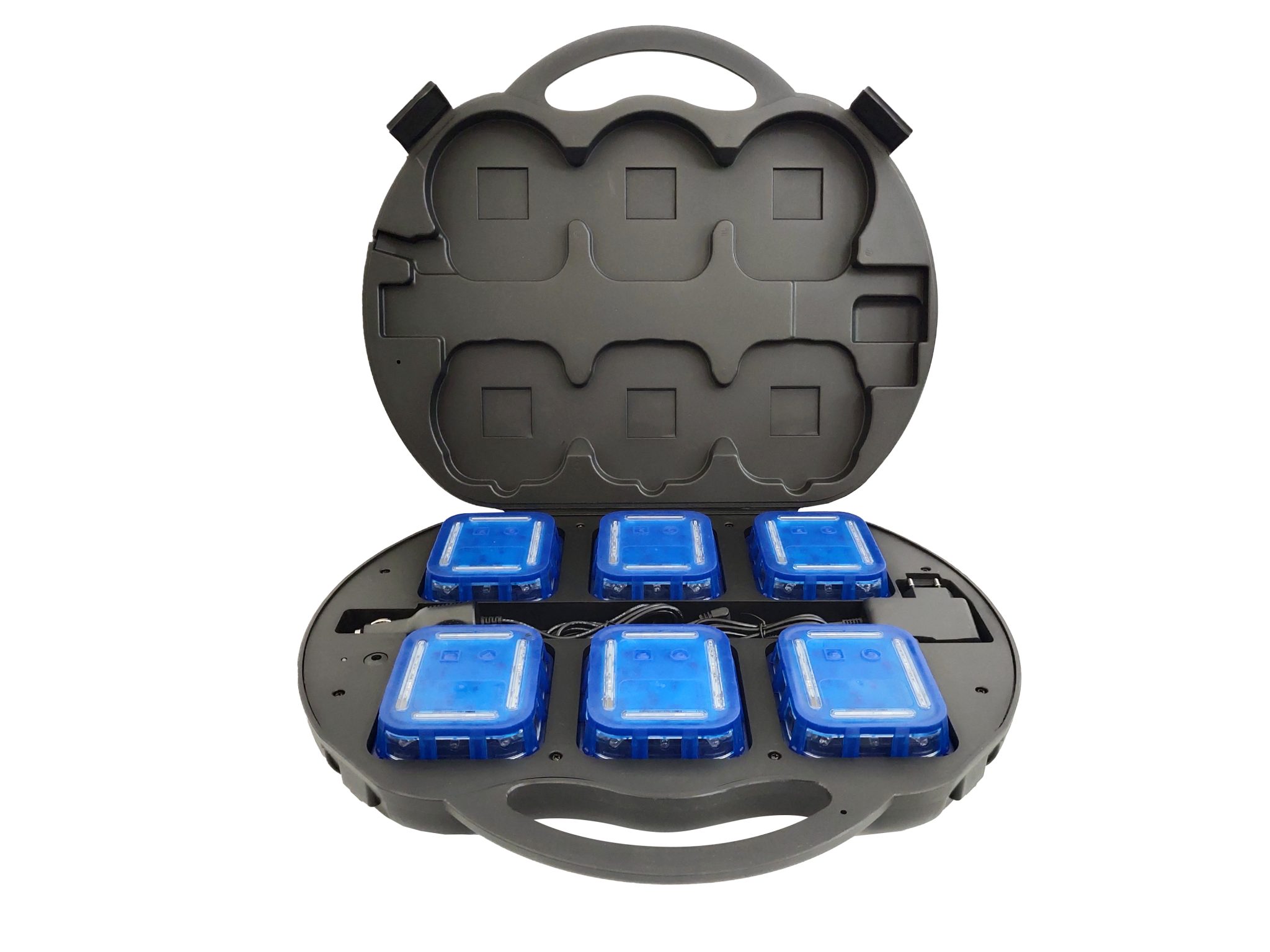 LED Sequential Road Flares Kit Rechargeable Highway 1