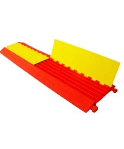 5 Channel PU - Heavy Duty Orange Cable Protector