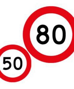 Speed Restrictions 50km/80km back to back - Level 2