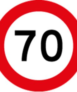 Speed Restrictions 70km - Level 1