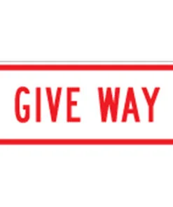 Give Way Sign - Level 2