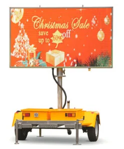 Mobile Commercial VMS Trailer