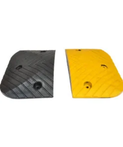 Speed Hump 75mm End Cap - Heavy Duty