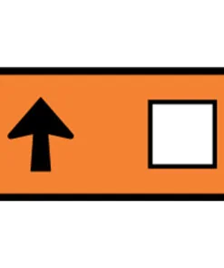 Detour Arrow - Straight Ahead LHS - Level 1