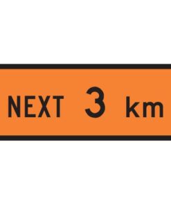 Next 3km Sign - Level 2