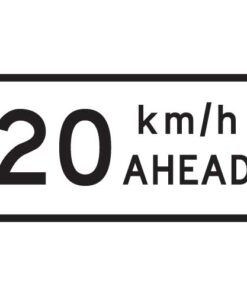 20km/H Speed Limit Ahead - Level 1