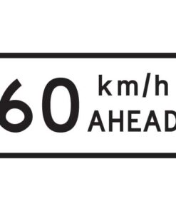 60km/H Speed Limit Ahead - Level 2