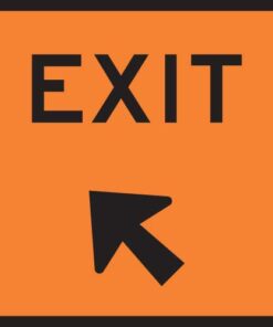 Exit Left Sign - Level 2