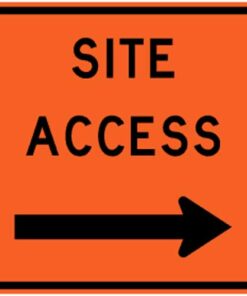 Site Access Right Sign - Level 2