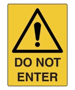 Do Not Enter