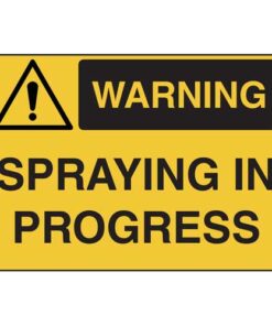 Spraying in Progress