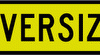 oversize sign