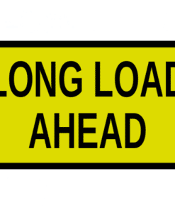 long load ahead sign - Highway 1