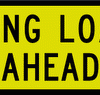 long load ahead sign