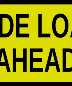 wide load ahead sign