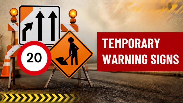 level 1 vs level 2 temporary warning signs » Highway 1 level 1 vs level 2 temporary warning signs
